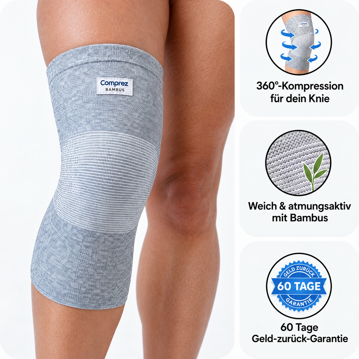 Overnight Bamboo Knee Sleeve